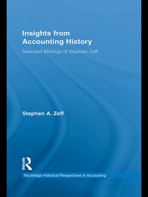 cover image of Insights from Accounting History